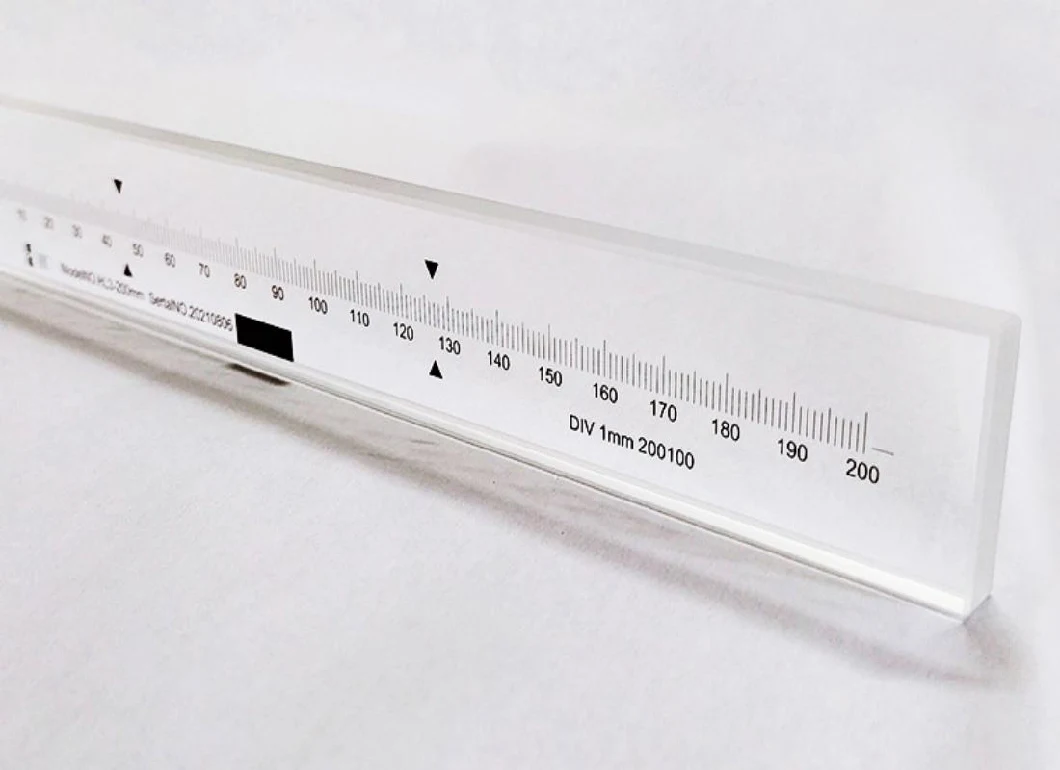 Glass Line Ruler Apparatus Glass Line Ruler Test Equipment Hbl01 Measuring Instruments &amp; Tools