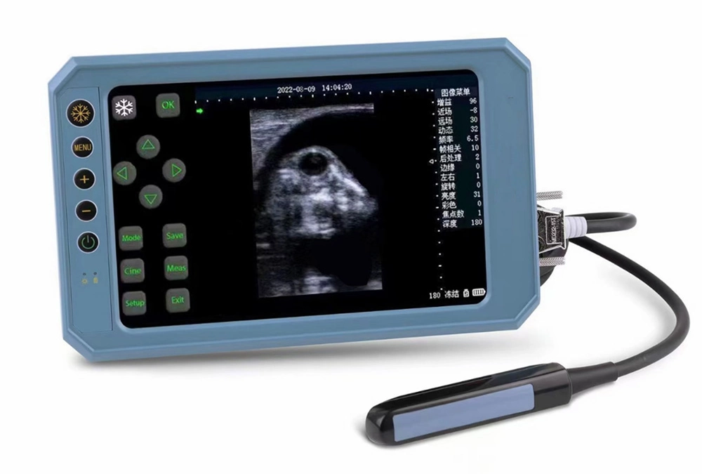 Icen General Animal 7-Inch Touch-Screen Bovine Equine Swine Veterinary Ultrasound Scanner
