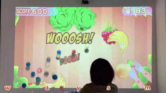 Indoor Amusement Park Products Interactive Projector System Motion Capture Interactive Wall Board Child 22 Games