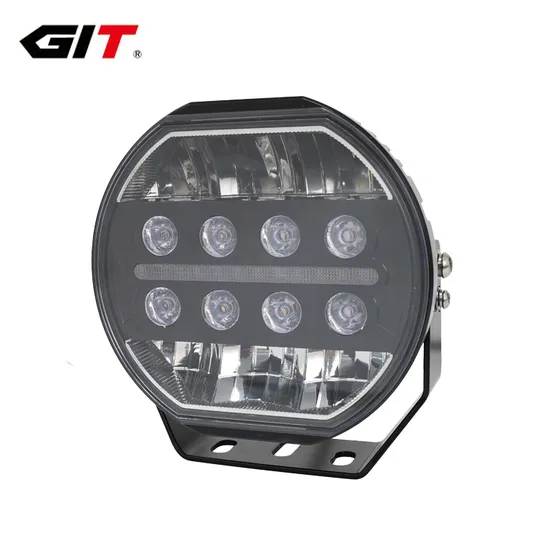 Top Quality R149 120W 7inch Round LED Spot Driving Light with DRL for Auto Car 4X4 Offroad