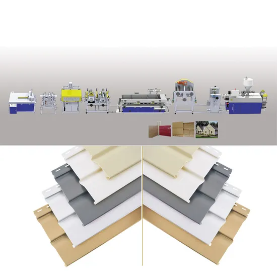 PVC Siding Plate Making Machine for Wall 
