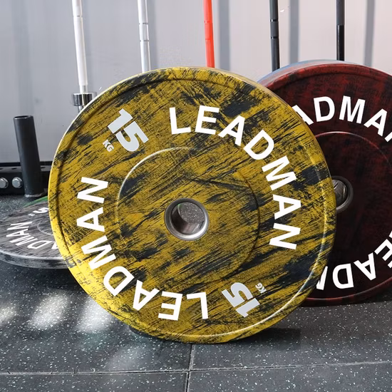 Wholesale Sports Equipment Sell Well Colorful Woodprint Pattern Plate