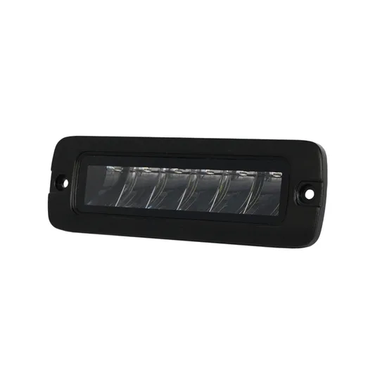 IP68 Waterproof 6in 60W LED Bumper Work Lightbar Flush Mount for 4X4 Truck off Road 