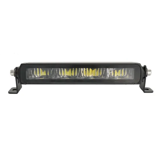 Single Row 40W 9inch Dual Color White Yellow LED Fog Driving Light Bar for Truck Jeep Auto Car Tractor 