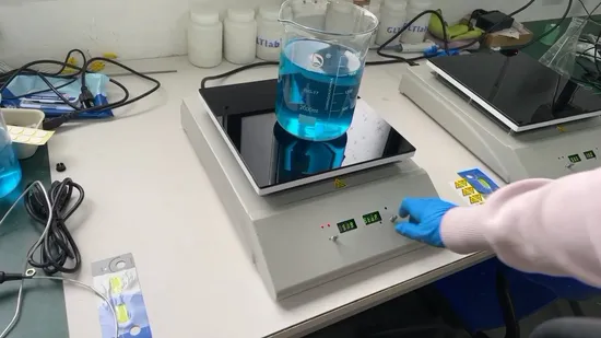 Gltlab Laboratory Digital LED Ceramic Plate Magnetic Stirrer Hot Plate 