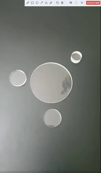 Quartz Photomask Glass Plate/Quartz Glass Window 