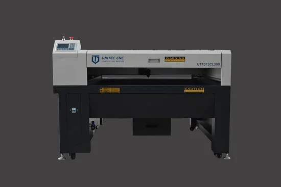 Medium Size CO2 Laser Cutting Machine High Precision Ball Screw AC Servo Motors 
